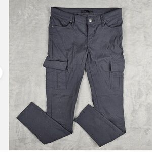 PrAna Cargo Pants Womens Size 4 Blue/Gray Outdoor Hiking